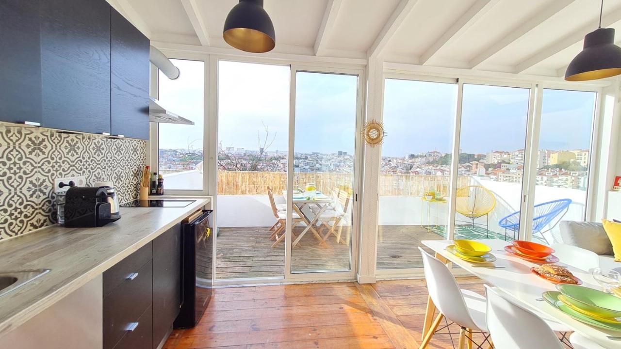 Happy Stay Lisbon - Suite With A View, Private Terrace & Ac المظهر الخارجي الصورة